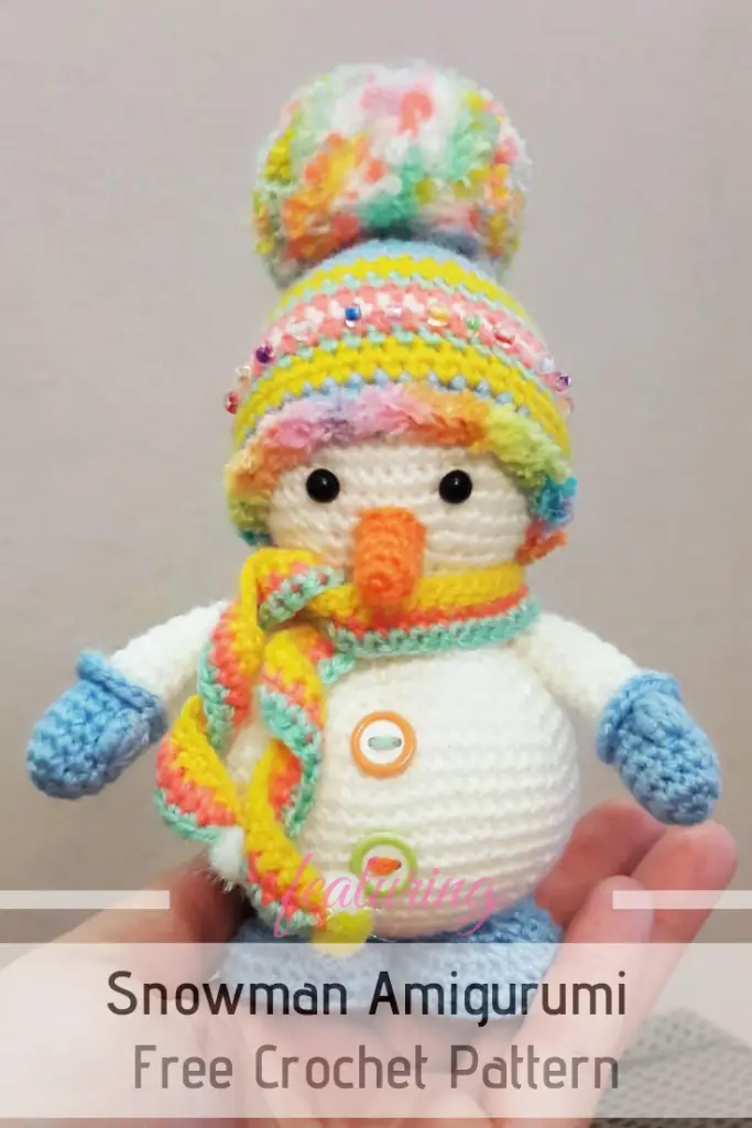 Free Amigurumi Snowman Crochet Pattern Is So Adorable And Very Easy To Make!