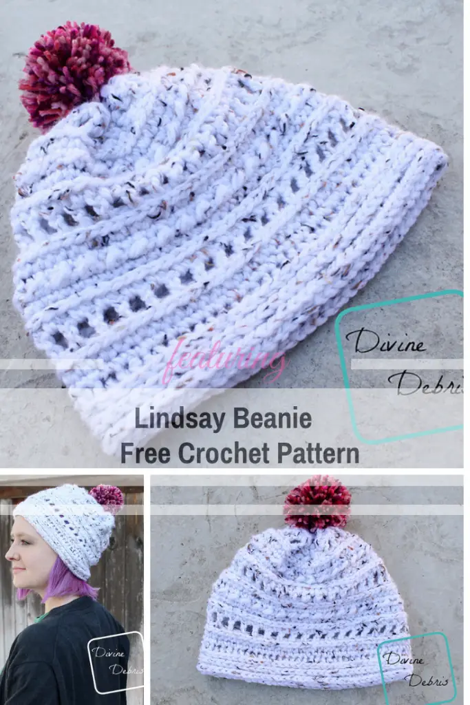 Free Beanie Crochet Pattern With Great Texture