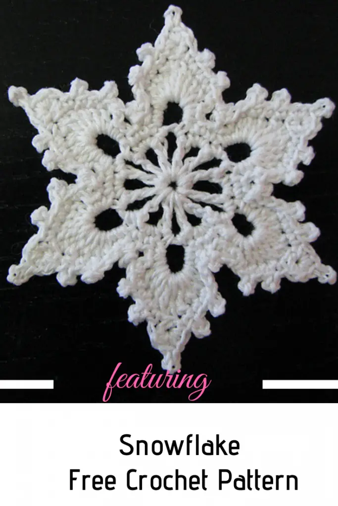 How To Crochet A Snowflake