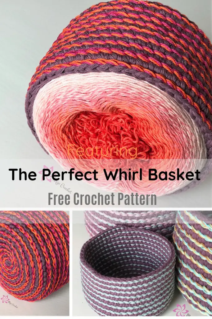 The Perfect Yarn Basket Pattern- Three Different Sizes