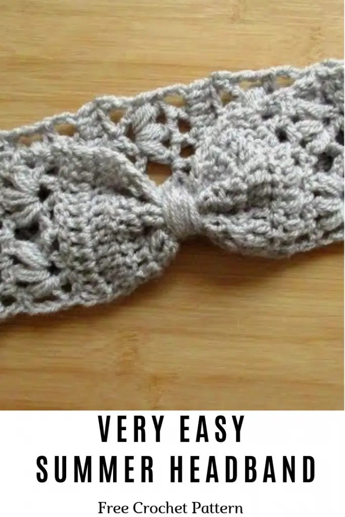Very Easy And Beautiful Crochet Summer Headband