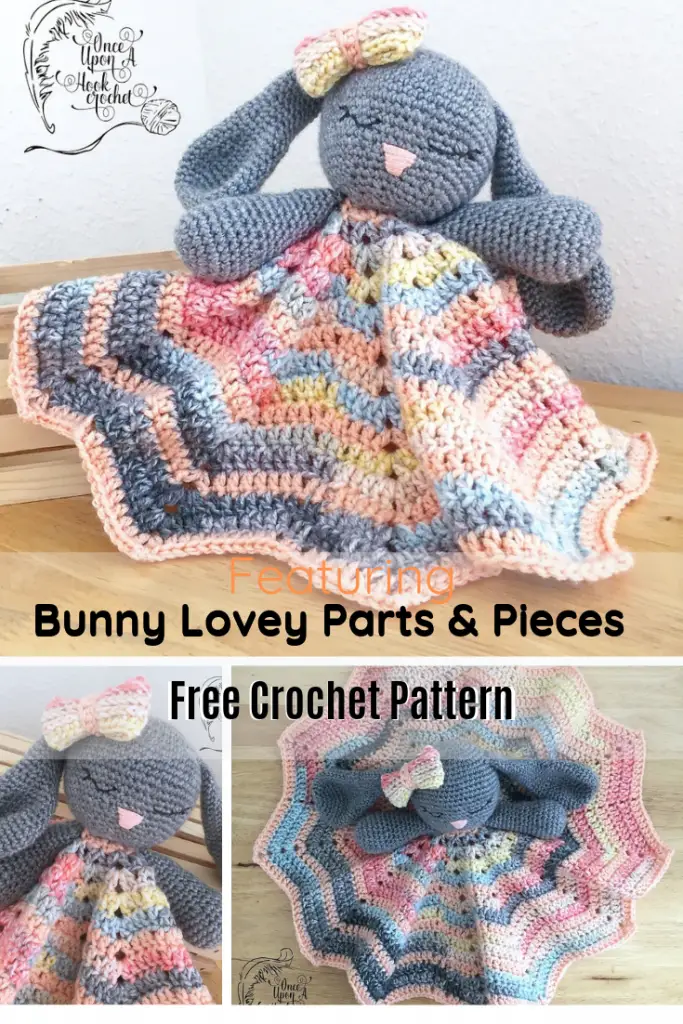 Sweet And Easy Bunny Lovey Crochet Pattern For Beginners