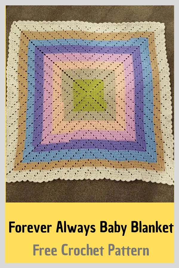 Awesome Stash Buster Crochet Blanket Free Pattern