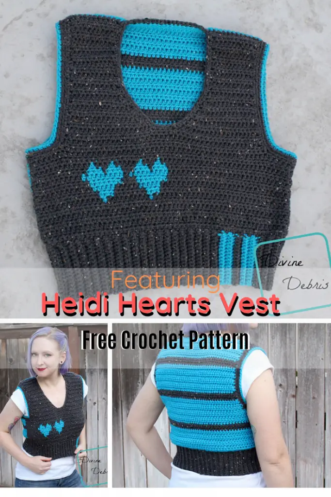 Easy to Make Crochet Vest Free Pattern