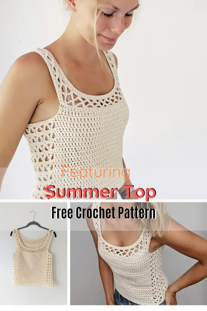 The Perfect Crocheted Summer Top - Daily Crochet