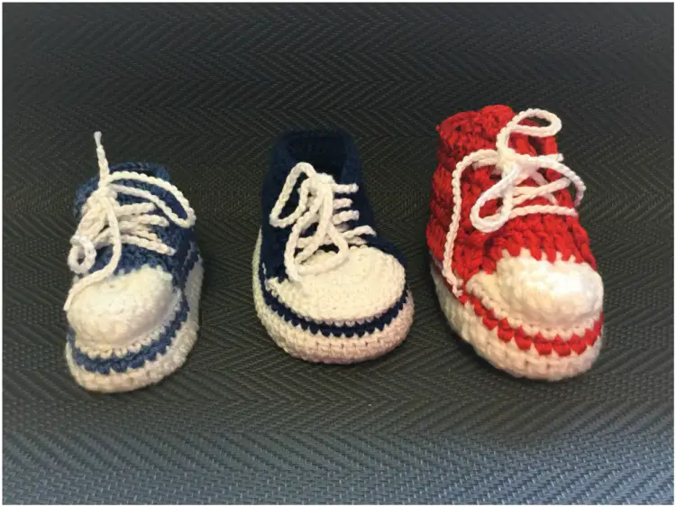 Easy Baby Converse Crochet Pattern Will Turn You Into A Crochet Addict