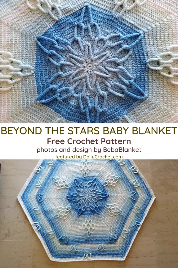 Unique Textured Baby Blanket Crochet Pattern