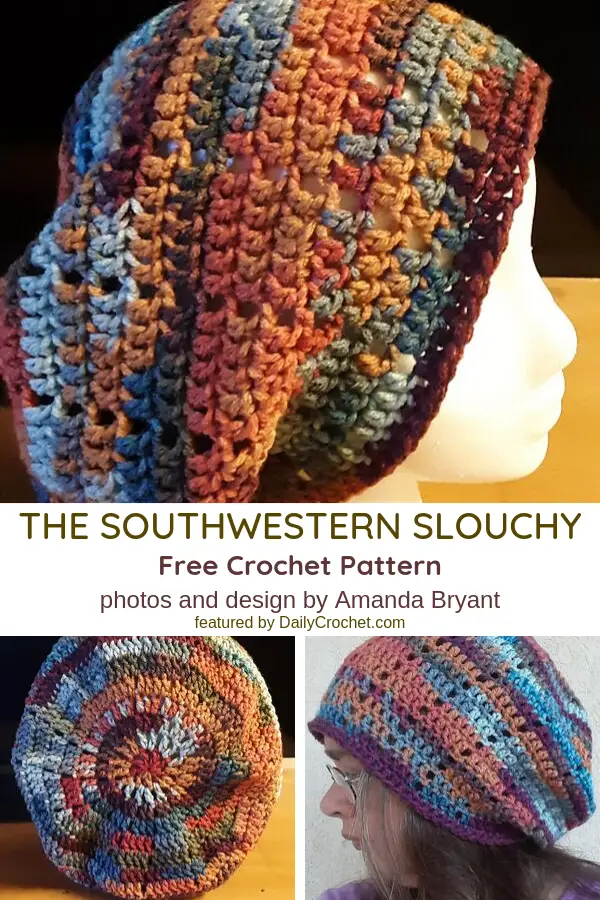 How To Crochet A Super Easy Slouchy Hat Free Pattern