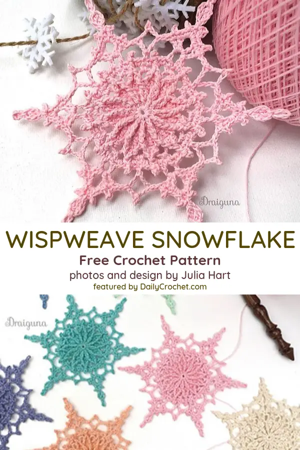 Free Snowflake Crochet Pattern To Impress Your Dear Ones!