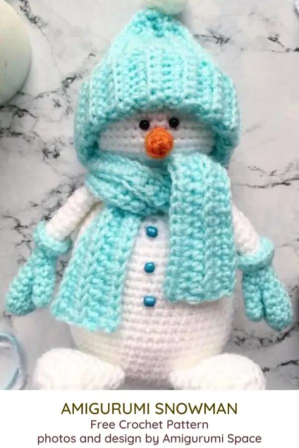 Amigurumi Crochet Snowman- 10 Crochet Snowman Patterns for Winter Festivities