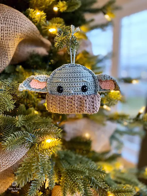 Baby Yoda Christmas Tree Ornament