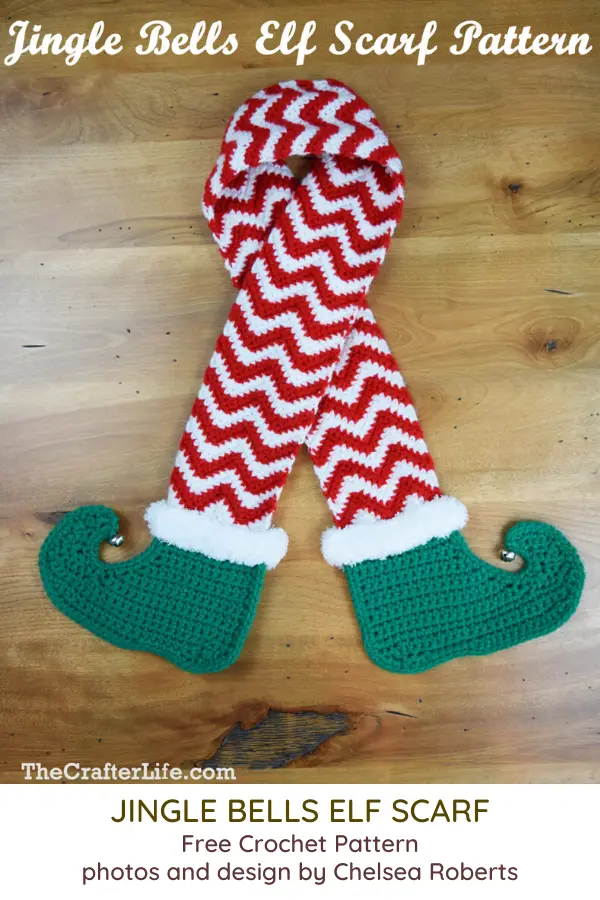 Creative And Funny Elf Scarf Crochet Pattern