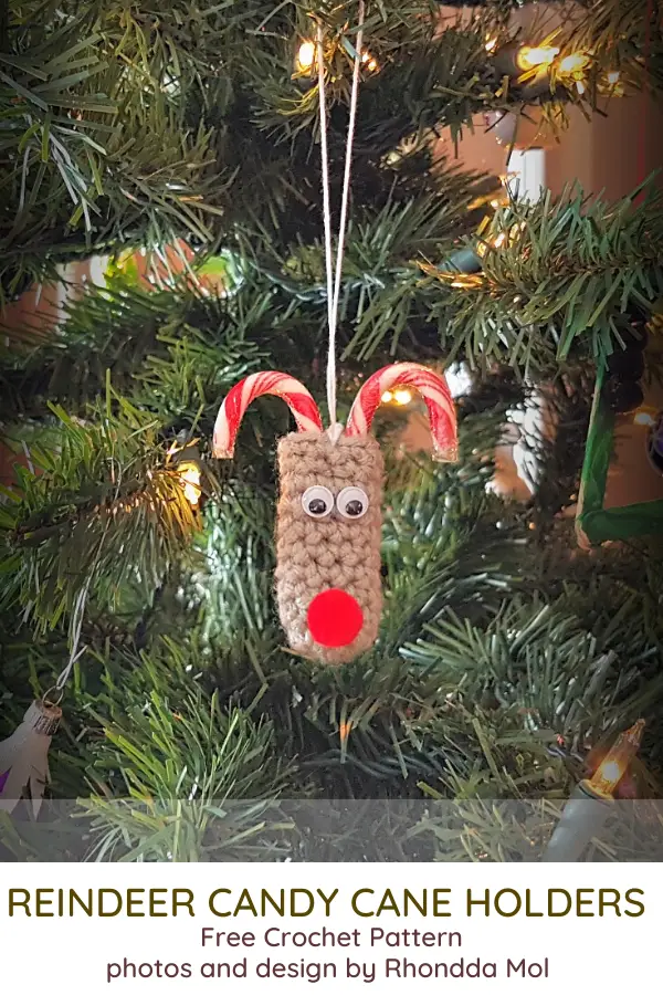 Crochet Reindeer Ornament- 12 Crochet Christmas Ornaments to Make Your Christmas Fun