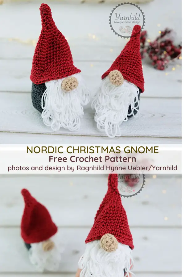 Free Christmas Gnome Pattern To Decorate The Holiday