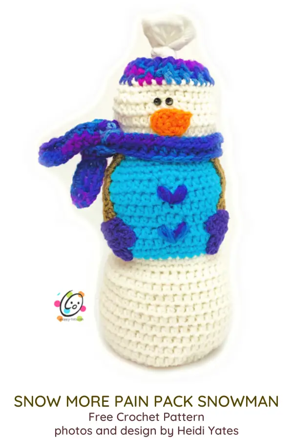 10 Crochet Snowman Patterns for Winter Festivities- Frosty Crochet Snowman