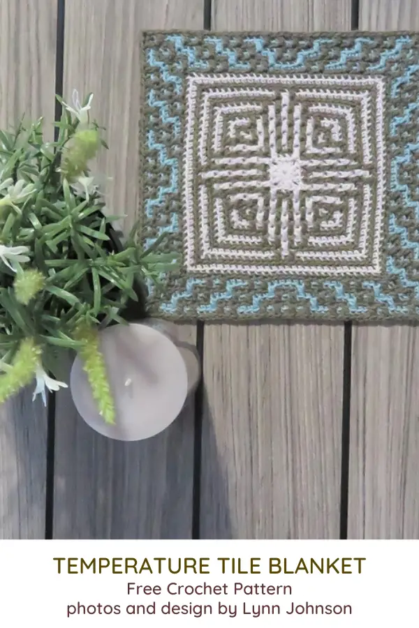 Amazing Mosaic Tiles Blanket Daily Crochet