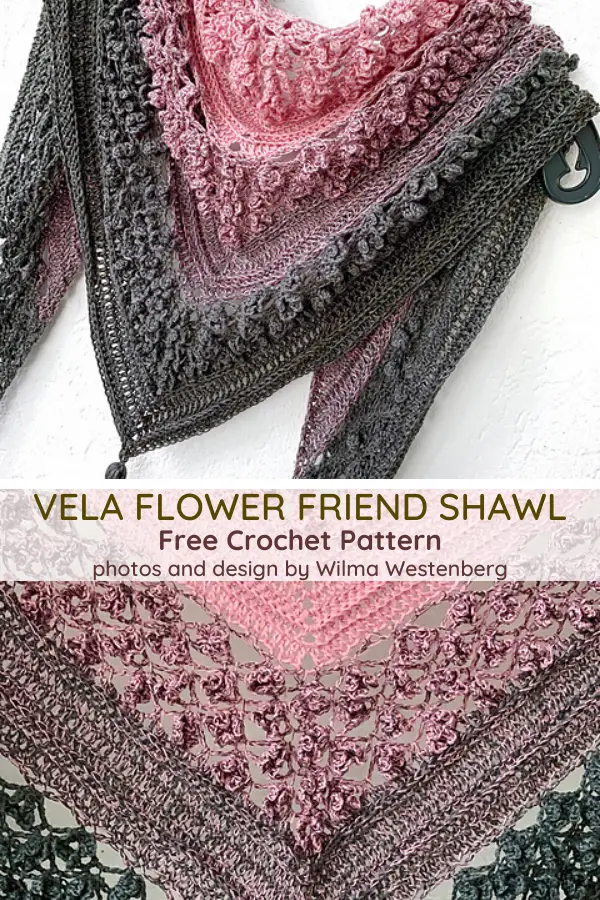 Amazing Crochet Flower Stitch Shawl