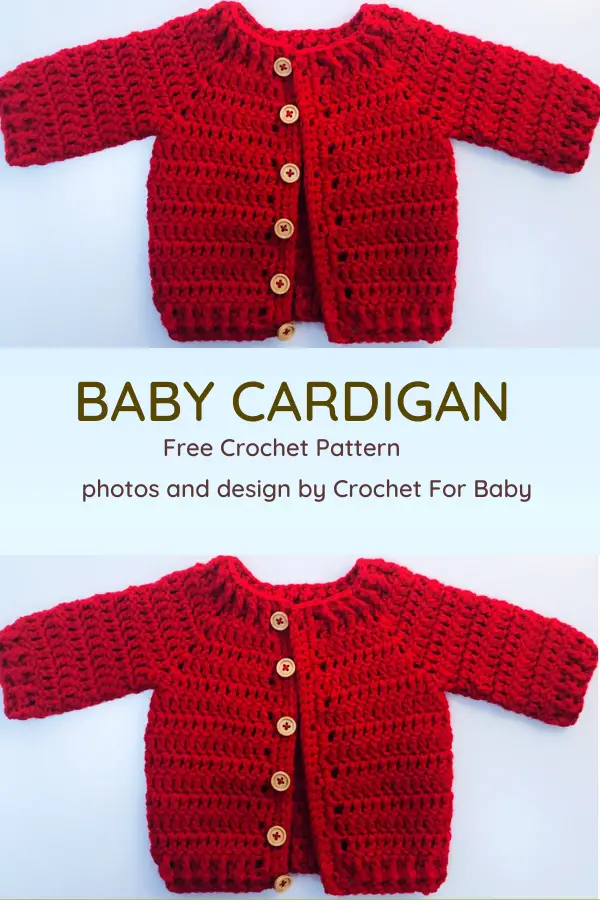 Crochet Baby Cardigan- So Comfy, So Adorable! [Video Tutorial]