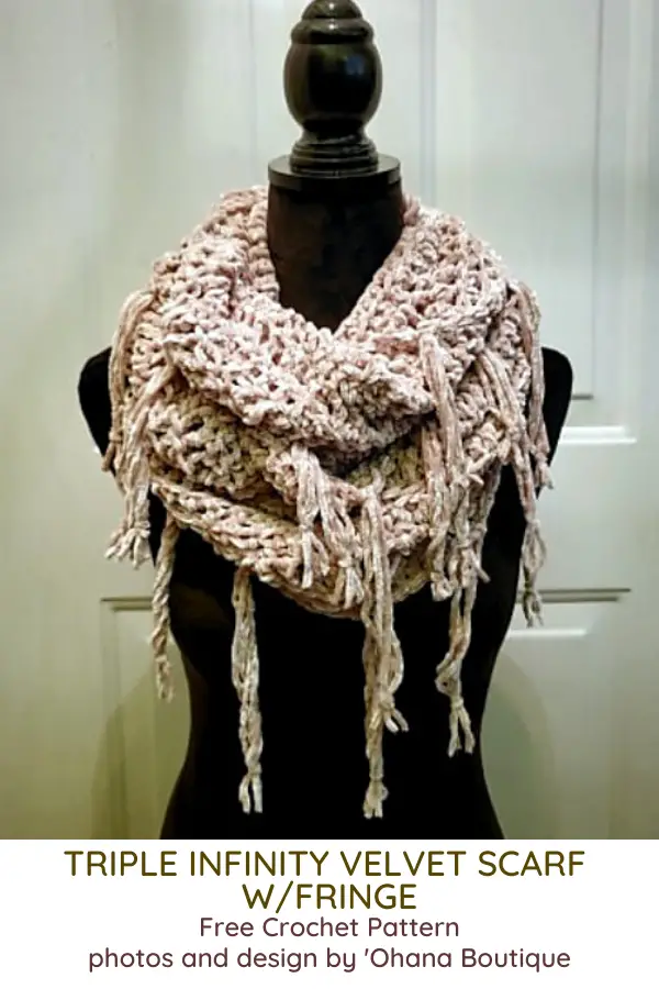  Warm Crochet Scarf Pattern