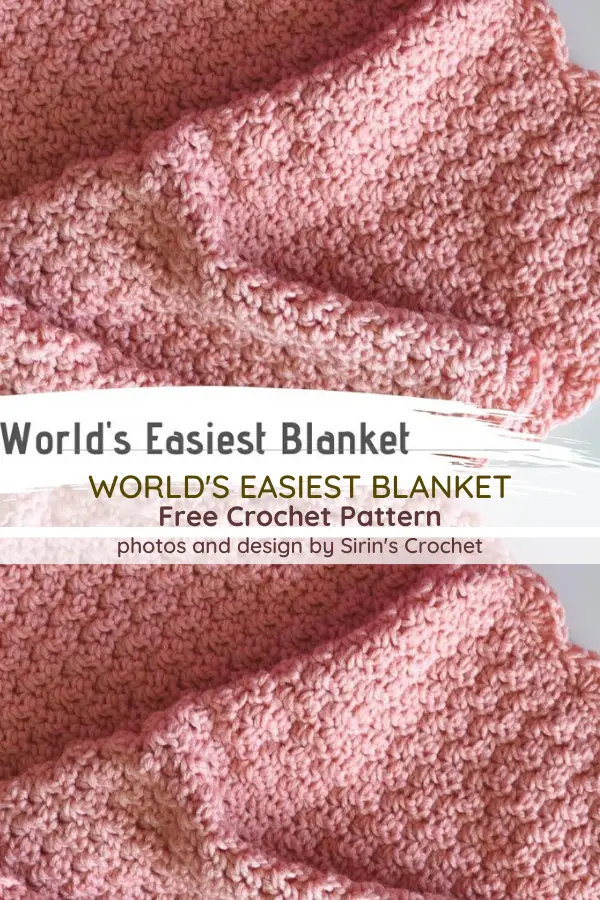 Really Easy To Crochet Baby Blanket Is One Of The Best Baby Shower Gifts You Can Get [Video Tutorial]