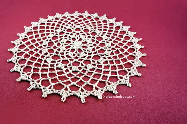 Quick And Easy Round Lace Doily