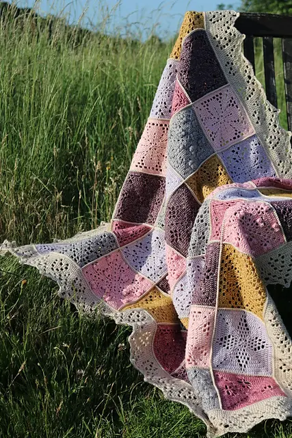 Relaxing Free Crochet Blanket Pattern 