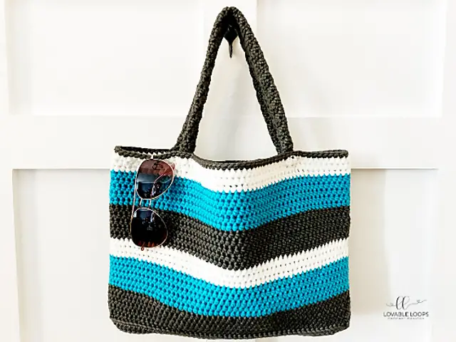 Easy Crochet Tote Bag Pattern For Summer