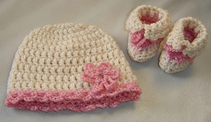 Baby Hat And Booties Free Crochet Patterns - Daily Crochet