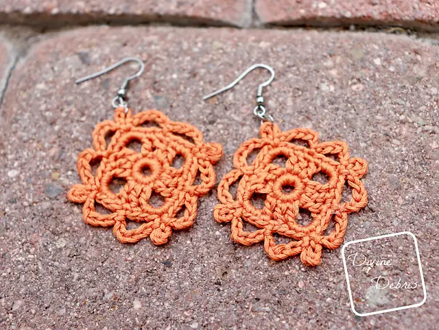 Easy Crochet Earrings For Spring