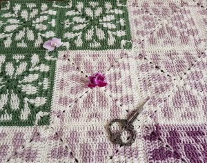 Beautiful Flowers Crochet Blanket Pattern