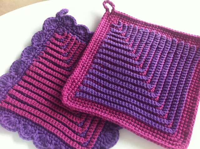 Free Crochet Potholder Pattern For Beginners