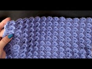 Ocean Waves Free Crochet Baby Blanket Pattern