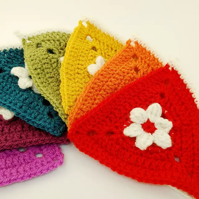 Cutest Rainbow Bunting Crochet Pattern To Decorate Your Window