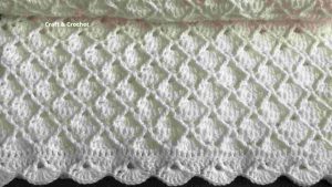 Easy Light Baby Blanket Crochet Pattern