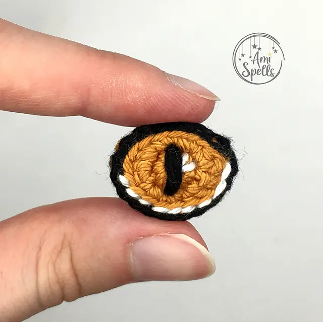Crochet Cat Eyes Free Pattern -Safer Option For Young Children