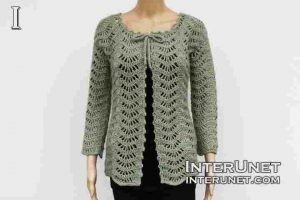 Lace Jacket Cardigan Crochet Pattern