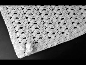 Learn A New Crochet Stitch: Offset Shells Crochet Stitch And Blanket Pattern ( Video Tutorial)