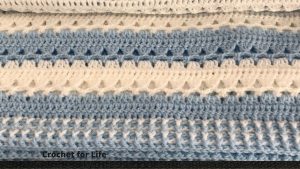Unique Quick And Easy Crochet Baby Blanket Pattern (Video Tutorial)