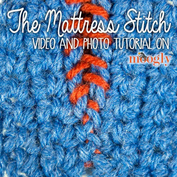 Mattress Stitch Seaming-10 Beautiful Ways to Join Granny Squares