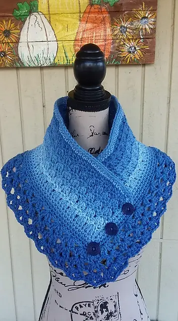 Beautiful Crochet Cowl Neck Warmer Free Pattern