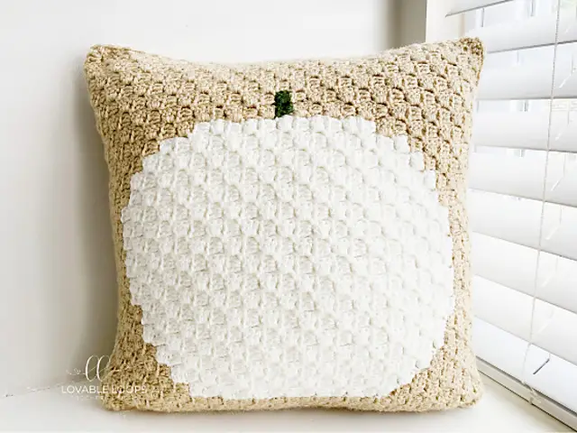Crochet Pumpkin Pillow Pattern