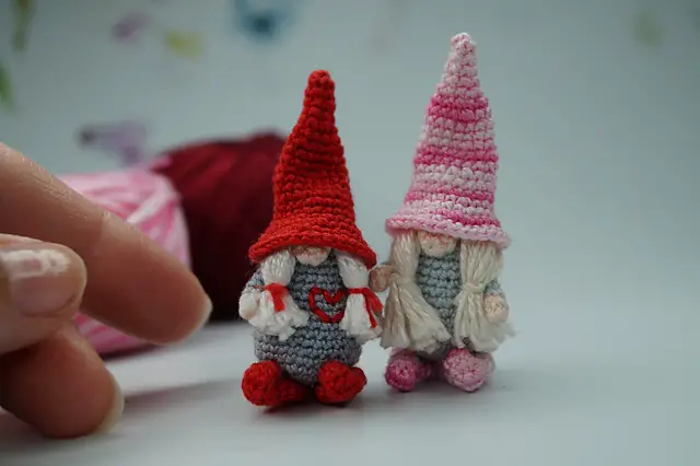  Cutest Valentine Gnome Free Crochet Pattern