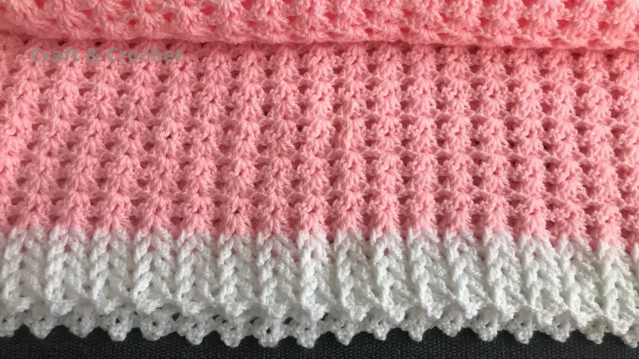 Easy Crochet Blanket Tutorial- One Row Repeat Crochet Patterns