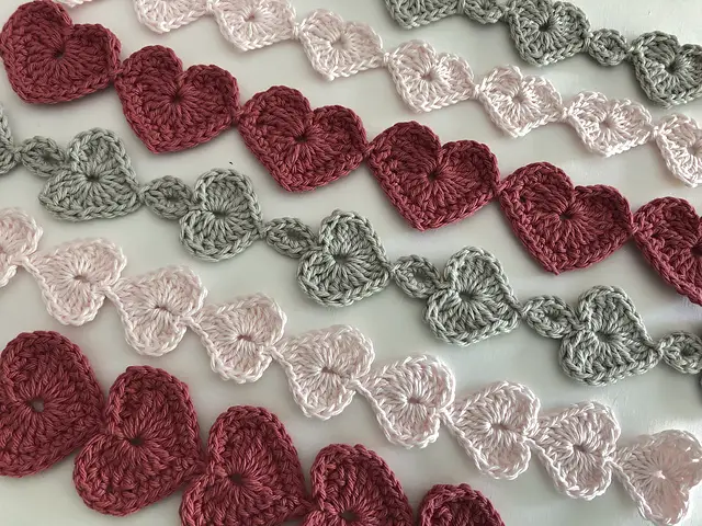 Heartstrings Crochet Pattern- No Long Chains, No Sewing, And No Yarn Tails!