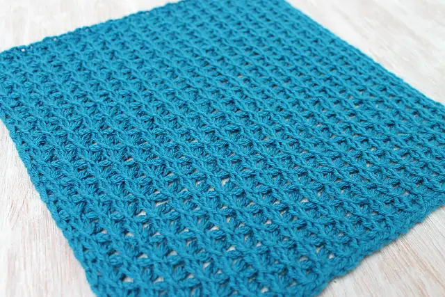 Learn A New Crochet Stitch: Entwined Triangle Stitch Crochet Pattern