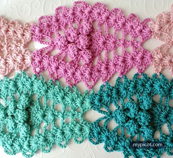 Learn A New Crochet Stitch: Crochet Pineapple Stitch