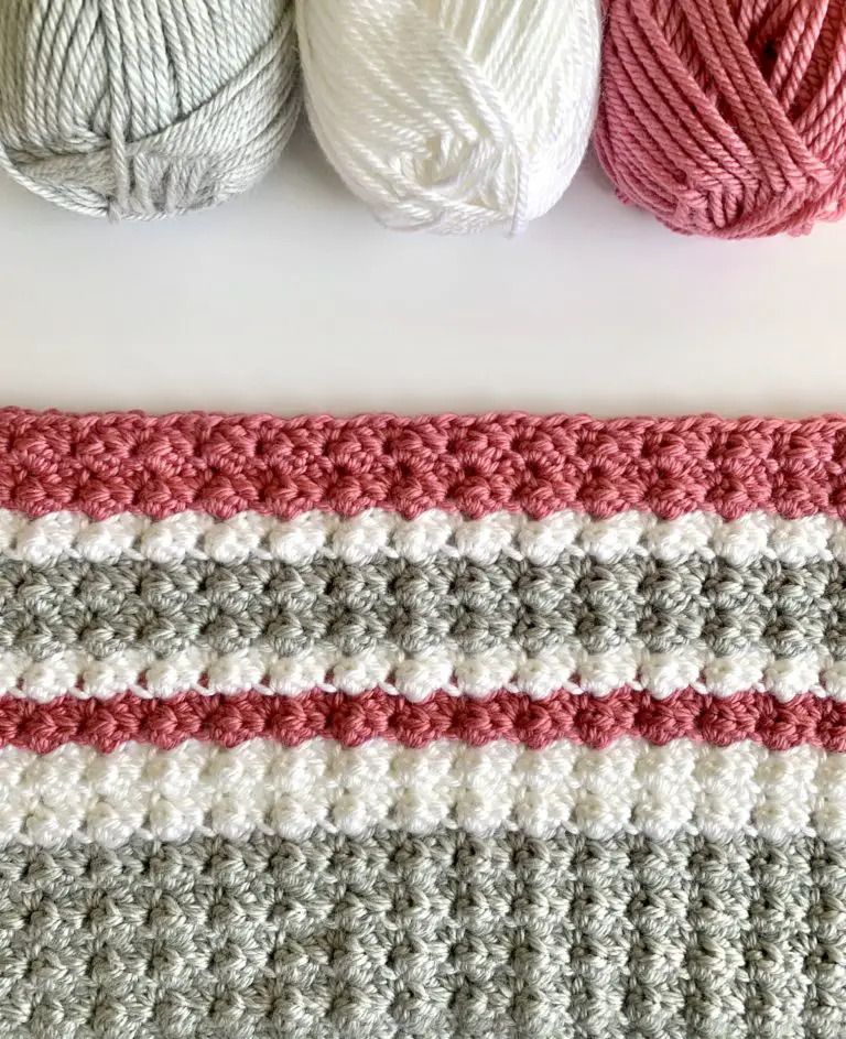 Sedge Stitch Crochet Blanket For Beginners