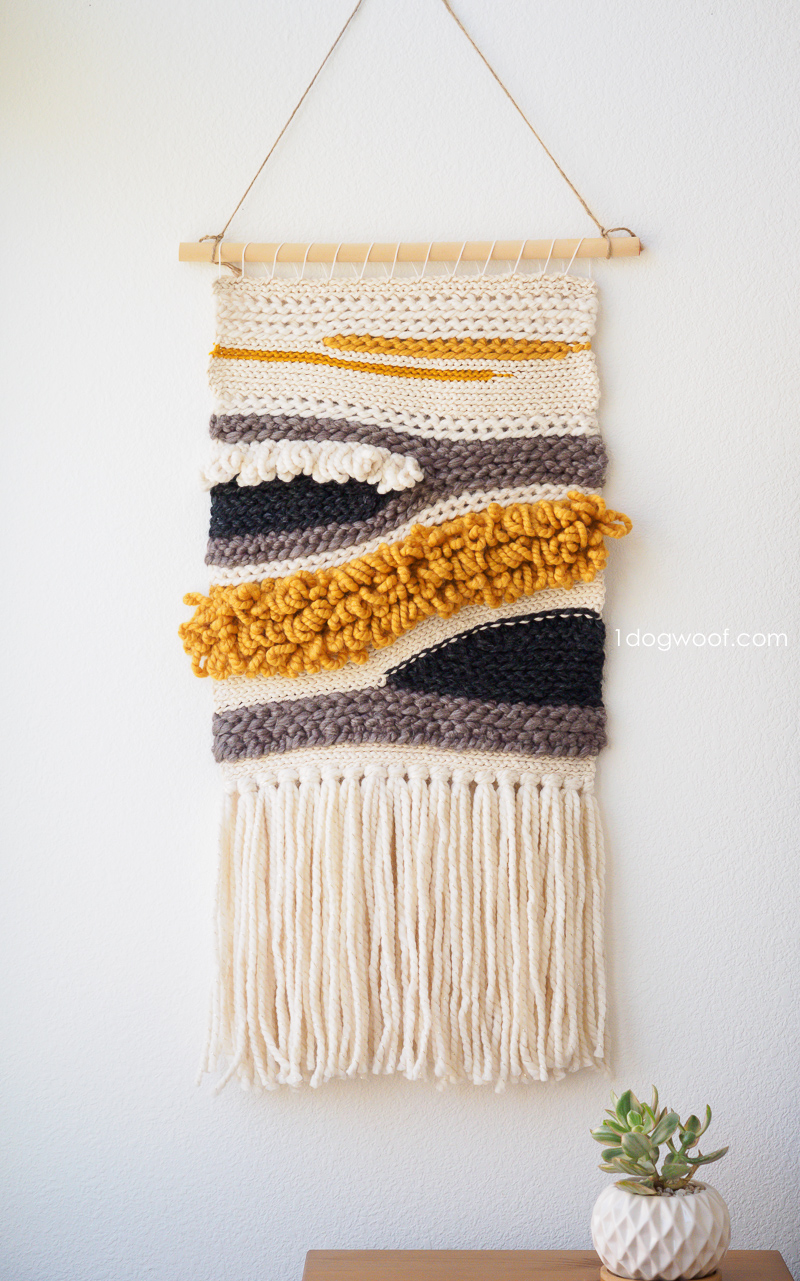 Chunky Crochet Wall Hanging- Crochet Ideas For All Crochet Skill Levels