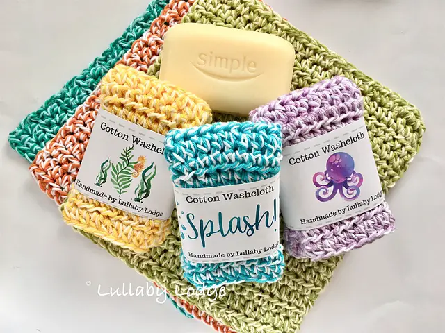 Quick And Easy Crochet Dishcloth- 30 Minute Crochet Projects