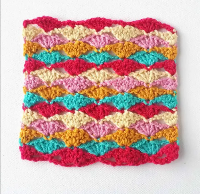 Lace Fan Stitch Crochet Pattern
